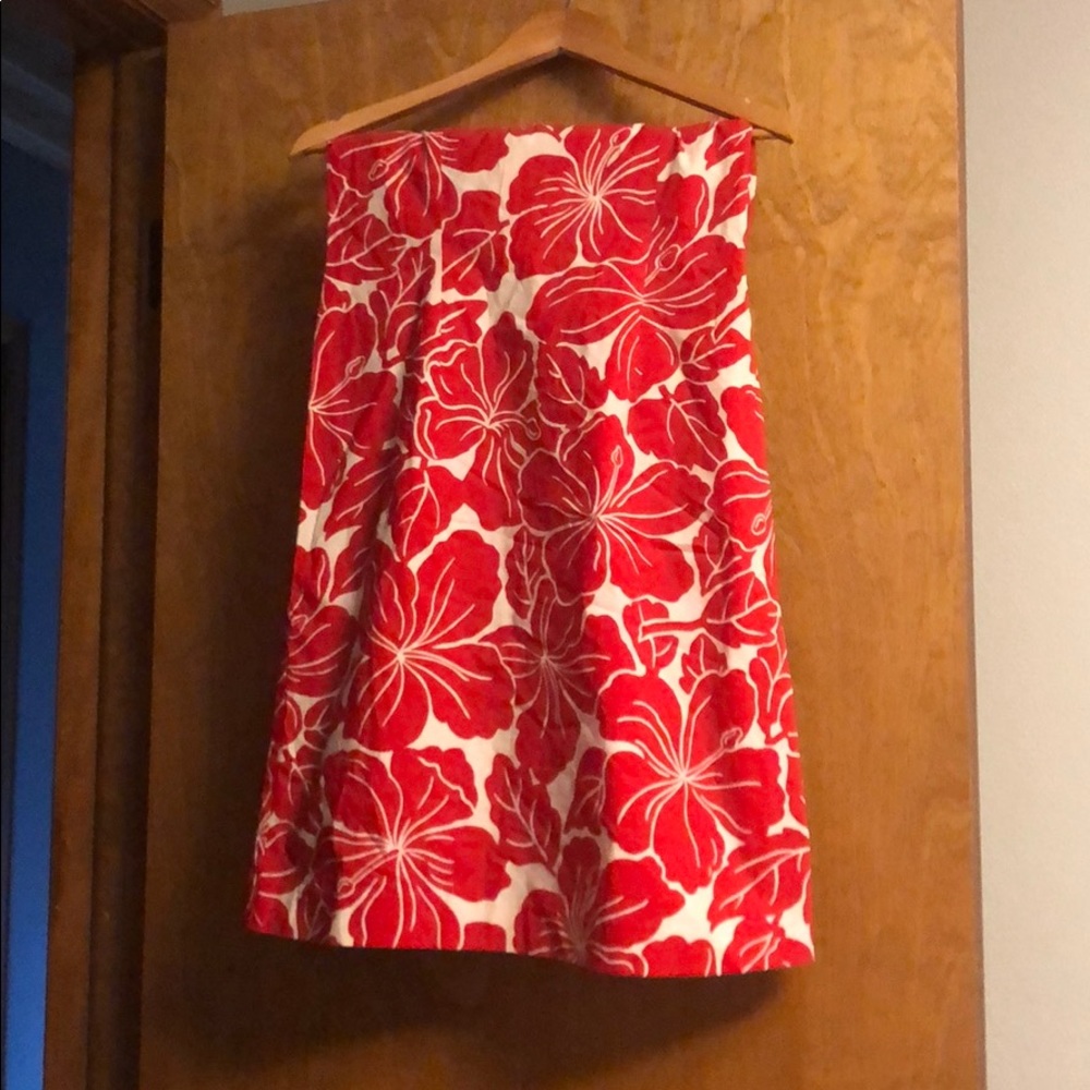 Strapless dress
